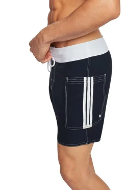 Sauvage Swimwear Banded Pocket Board - Black
