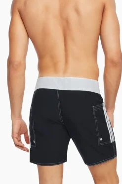 Sauvage Swimwear Banded Pocket Board - Black