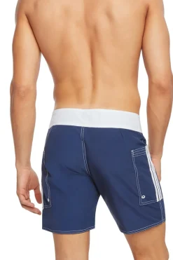 Sauvage Swimwear Banded Pocket Board - Navy