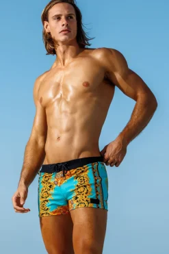 Sauvage Swimwear Capri Retro Lycra Swimmer