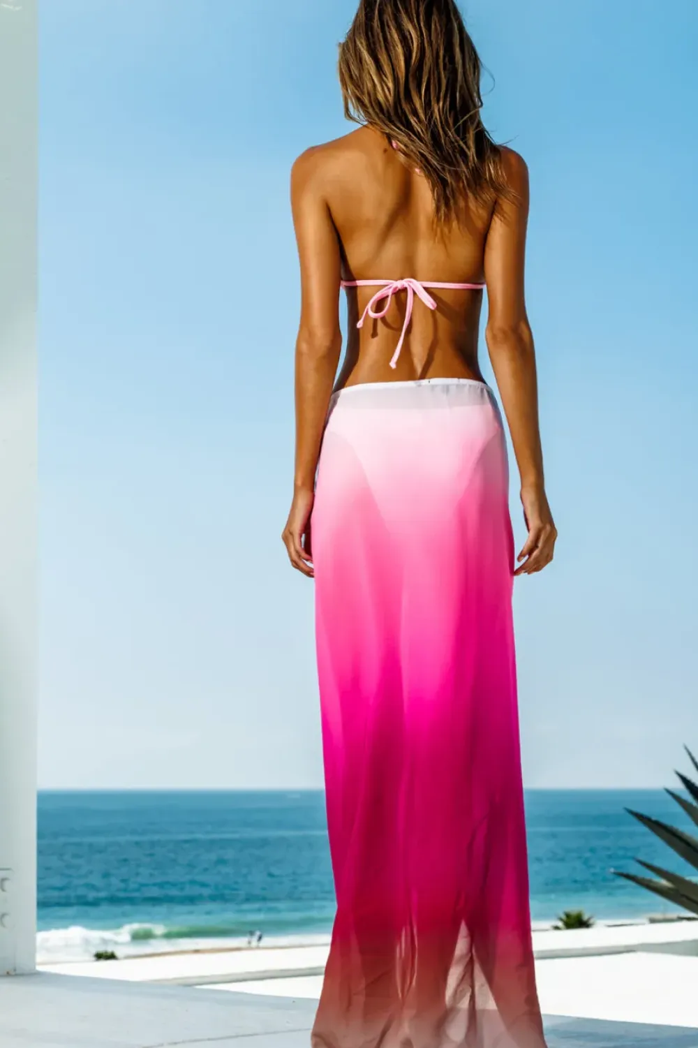 Women Sauvage Swimwear Crush Pareo Pink