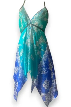 Women Sauvage Swimwear Designer Silk Dress- Leopard