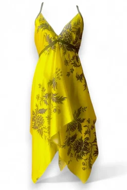 Women Sauvage Swimwear Designer Silk Dresses