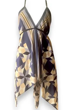 Women Sauvage Swimwear Designer Silk Dresses