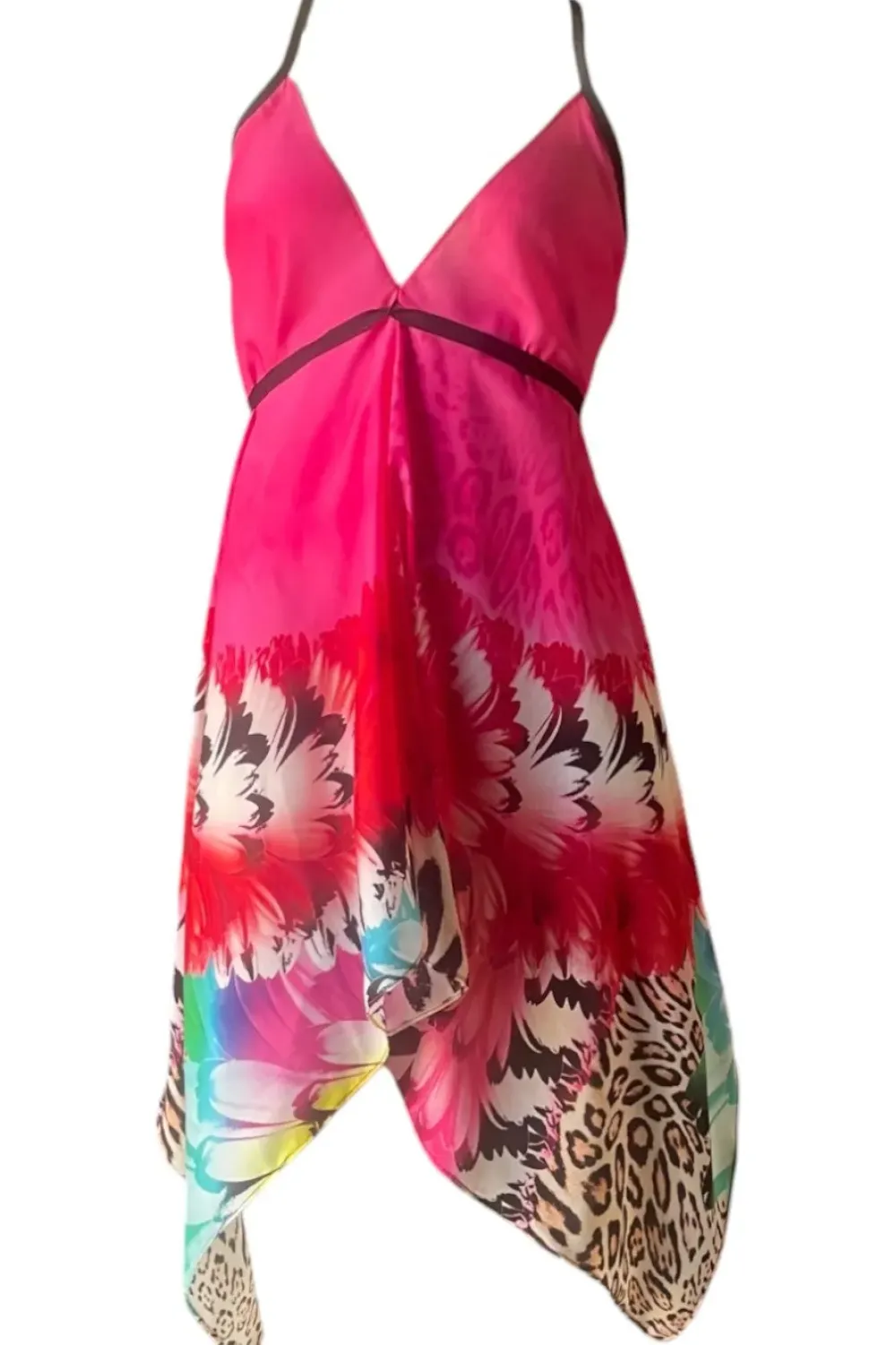 Women Sauvage Swimwear Designer Silk Dresses