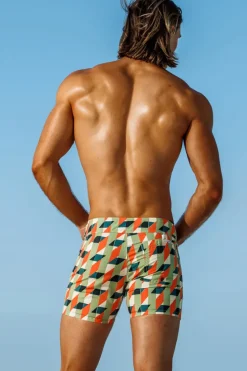 Sauvage Swimwear Mid Century Green Board