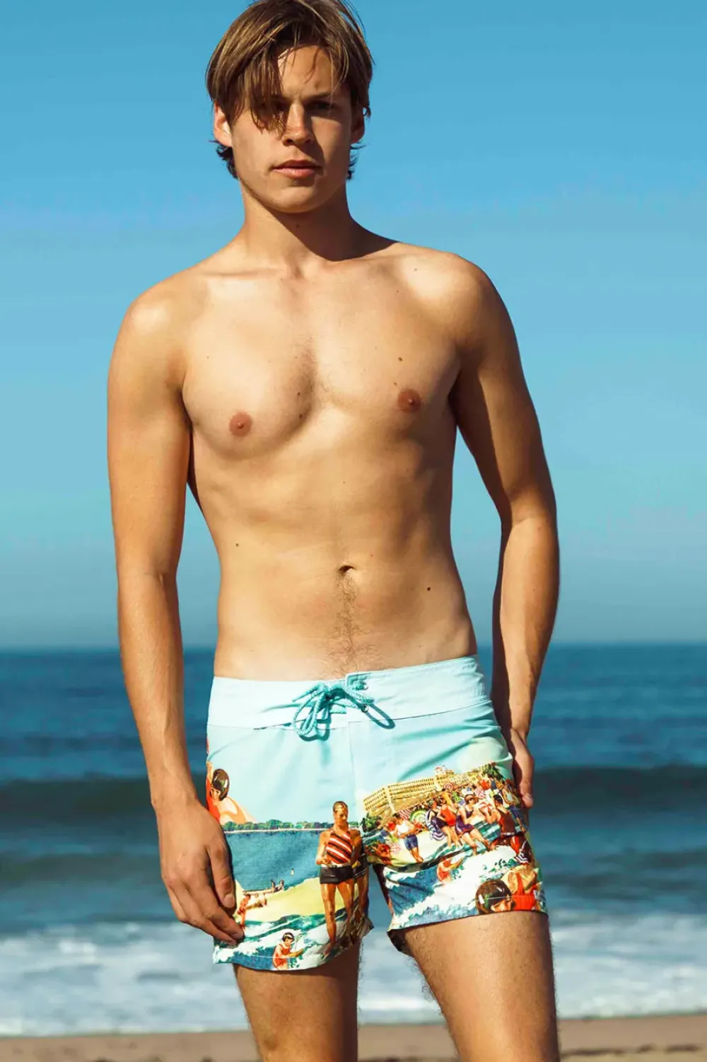 Sauvage Swimwear Riviera Photo Surf Short