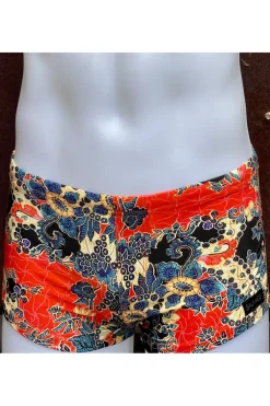 Sauvage Swimwear Sumatra Red Squarecut