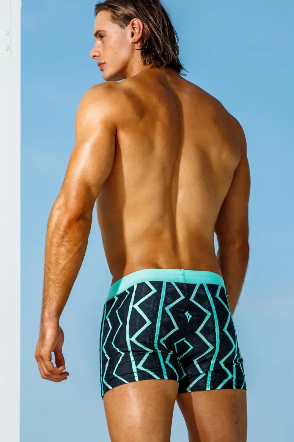 Sauvage Swimwear Vintage Retro Lycra Swimmer